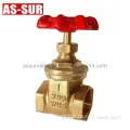 Brass Gate Valves Bronze Brass Gate Valve Stop Cock Valve Factory